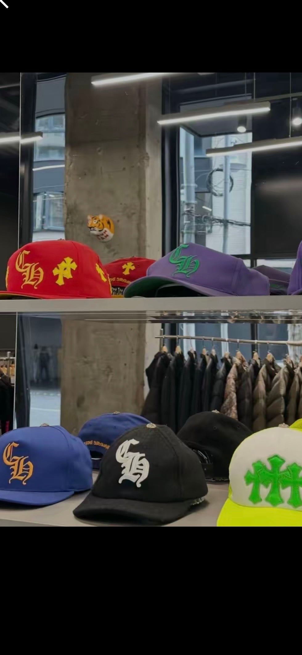 authentic chrome heart hats