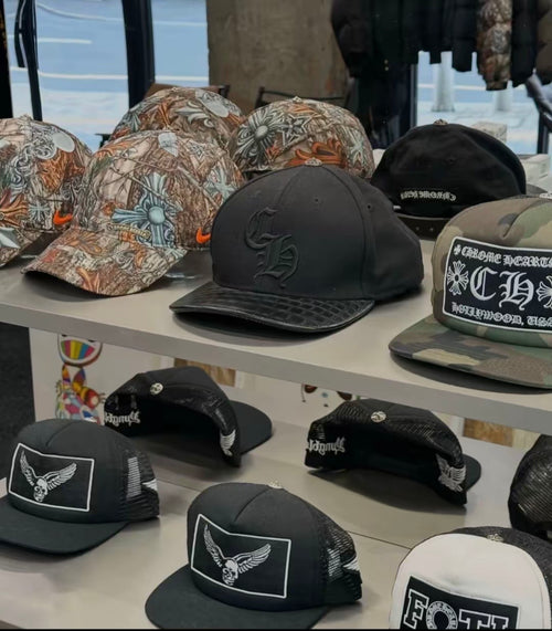 authentic chrome heart hats